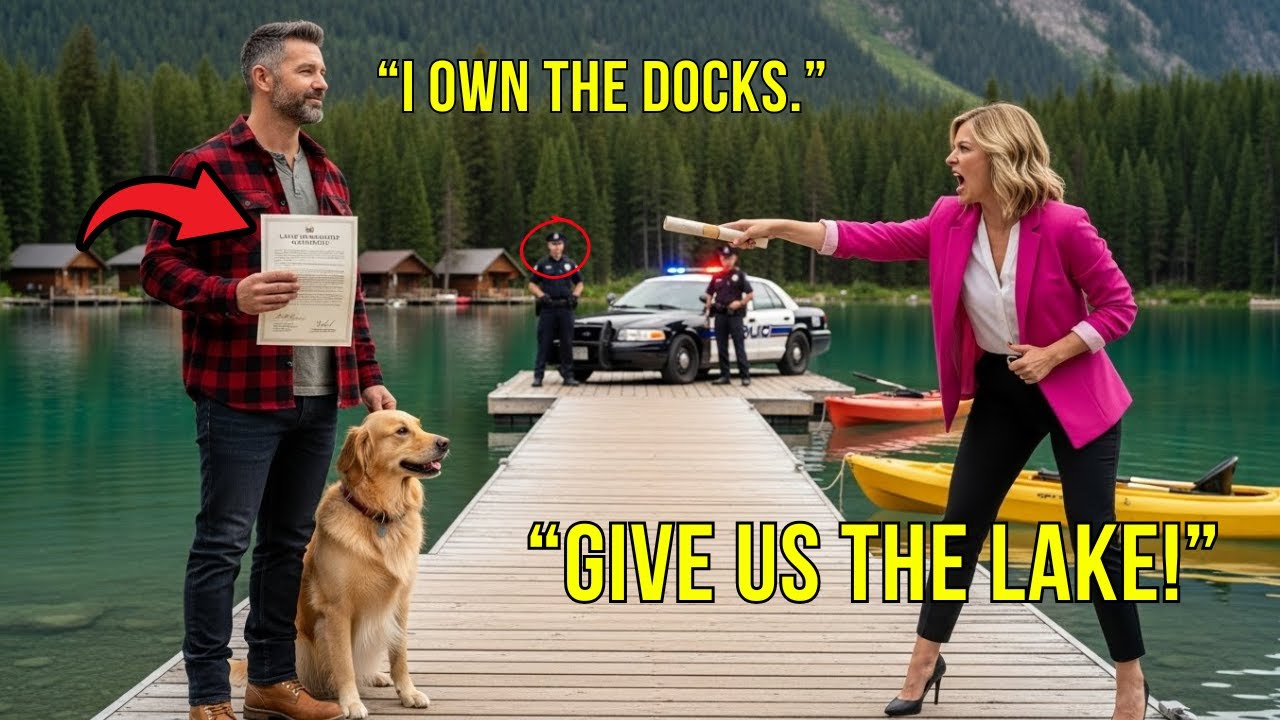 HOA Stormed My House Demanding the Lake — They Froze When I Explained Who Controlled the Docks
