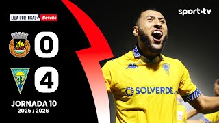 Resumo Rio Ave 0-4 Estoril - Liga Portugal Betclic Sport Tv