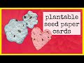 DIY Plantable Seed Paper Card Tutorial: Creative and Eco-Friendly Craft Ideas