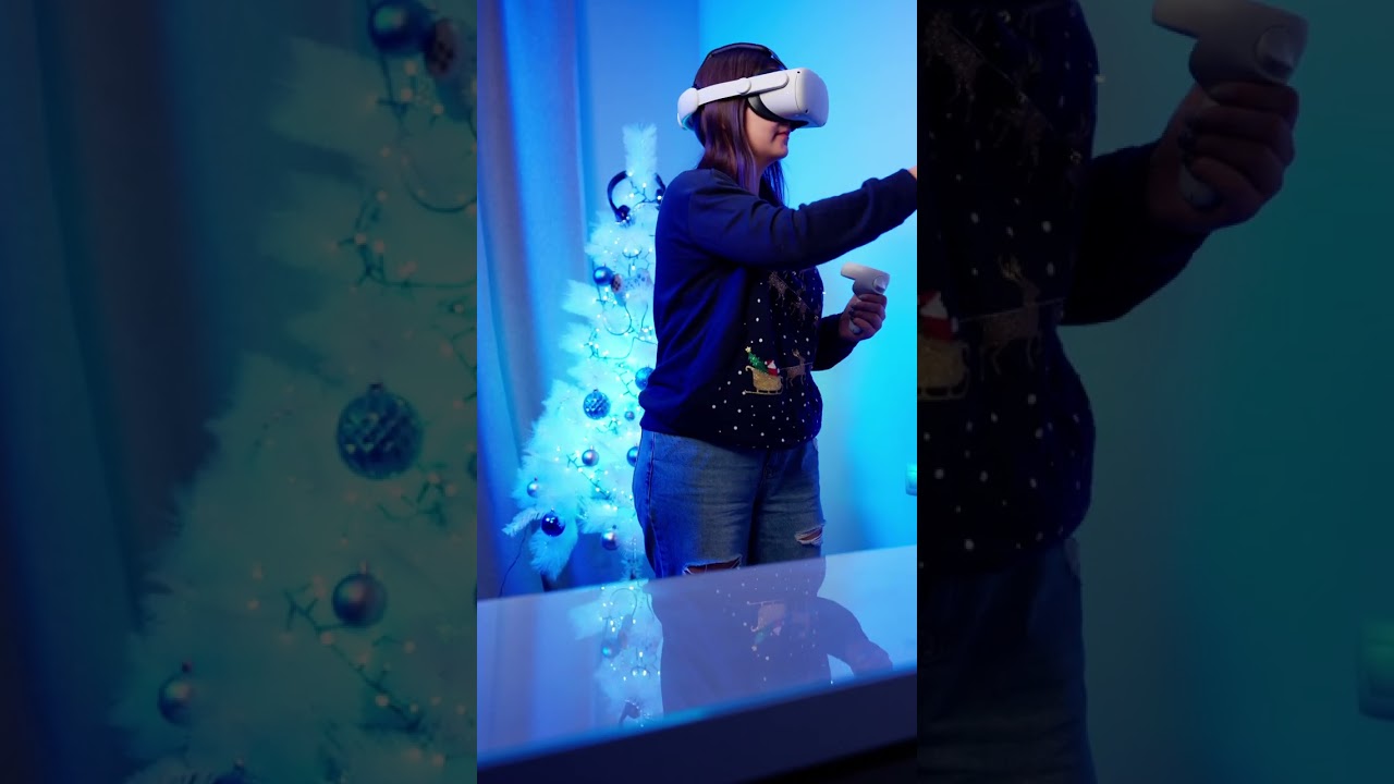 🎄 Играя в виар, берегите себя и своих близких! 🤣 