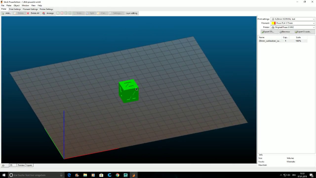 Slic3r Software : Prusa Edition 1.38.6★ Ich erkläre euch genau die Software★ german HD part1