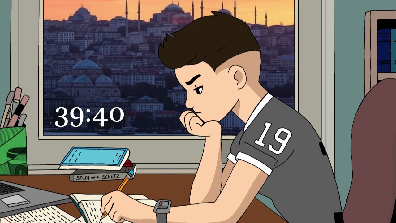 3 Hours Timer for Study - Study With Me - Pomodoro 50/10 - Background is Forest Sounds