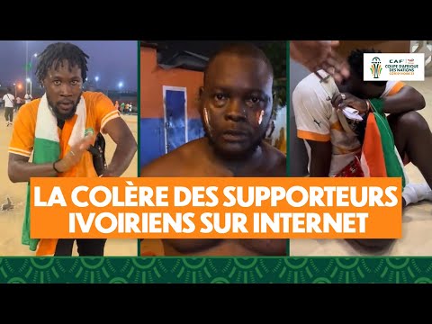 THE ANGER OF IVORIAN SUPPORTERS ON THE INTERNET