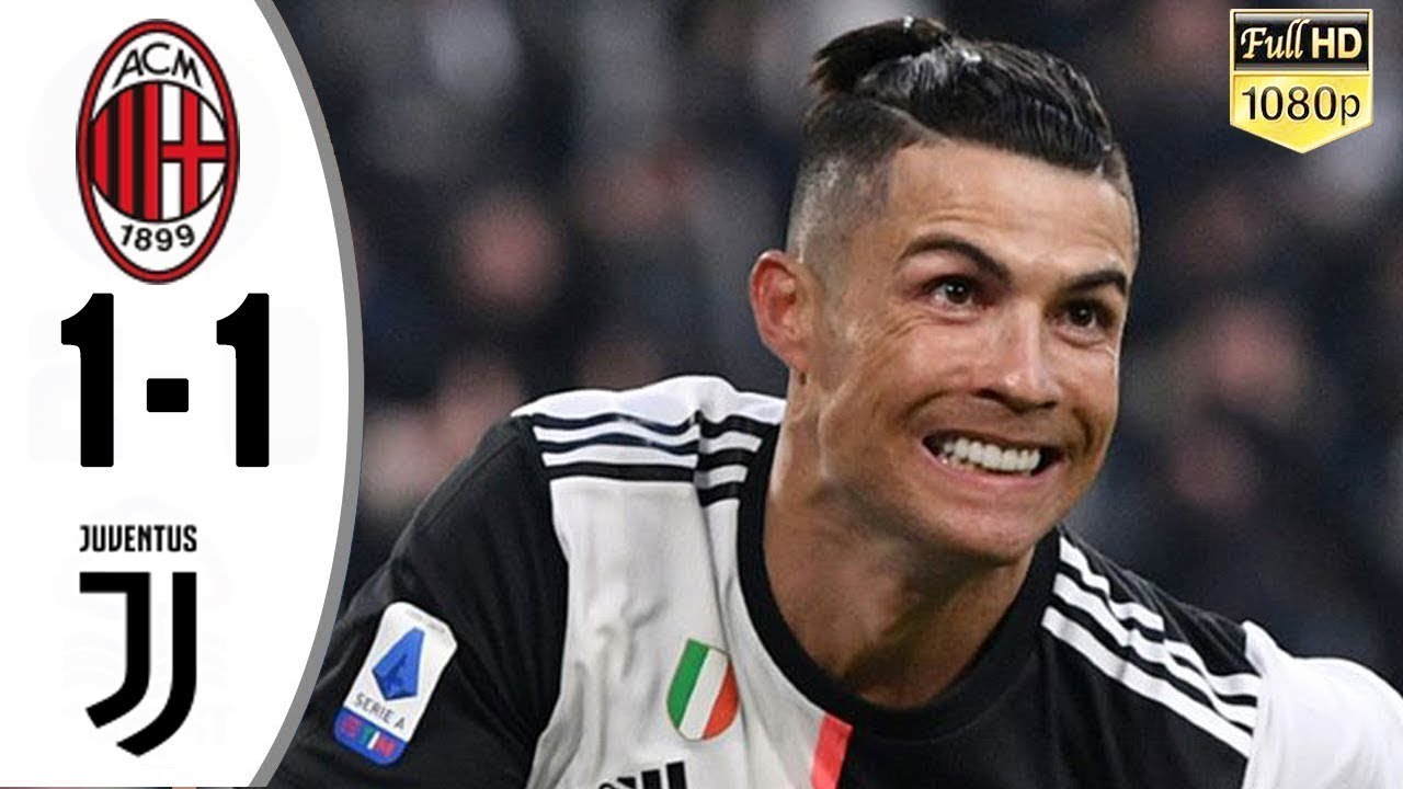 AC Milan vs Juventus 1-1 - All Goals & Extended Highlights 2020  Милан - Ювентус 1-1-все голы