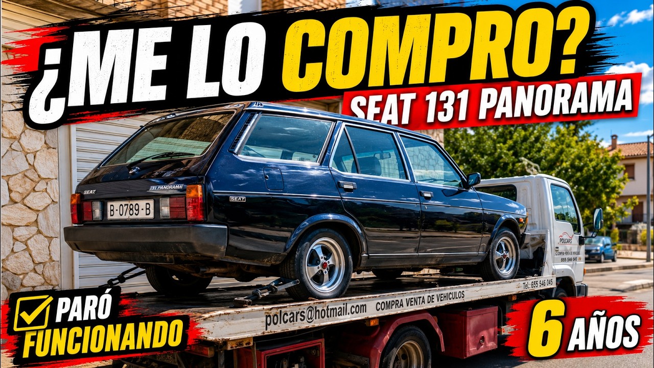 Should I buy this SEAT 131 Panorama that stopped working six years ago? | A new acquisition