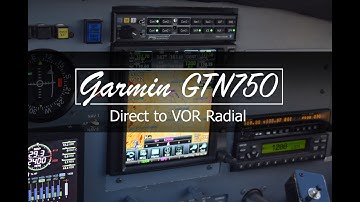 Garmin GTN750 direct to a specific vor radial