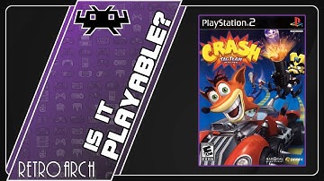 Is Crash Tag Team Racing Playable? RetroArch Performance [Series X | PCSX2]