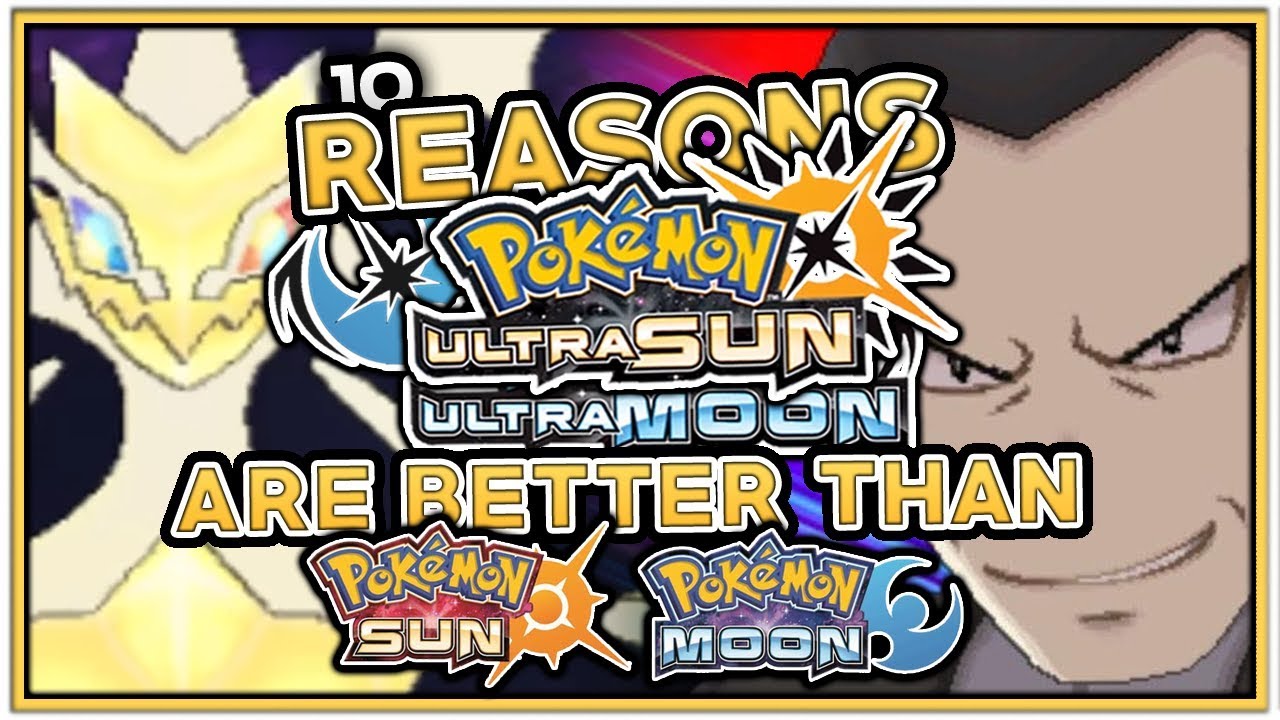 What's the difference between Pokémon Ultra Sun and Ultra Moon