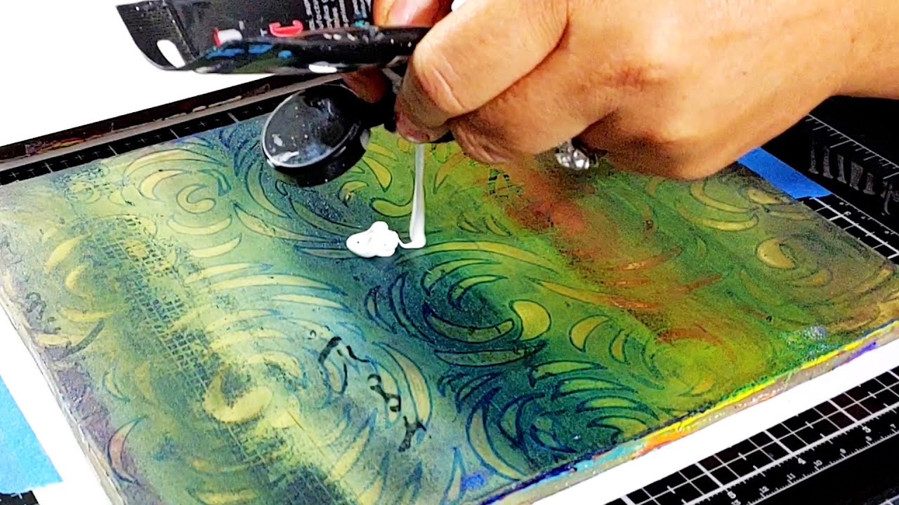 my SECRETS to perfectly LAYERED GEL PRINTS 