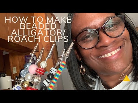 How to make beaded roach clips/ my process 