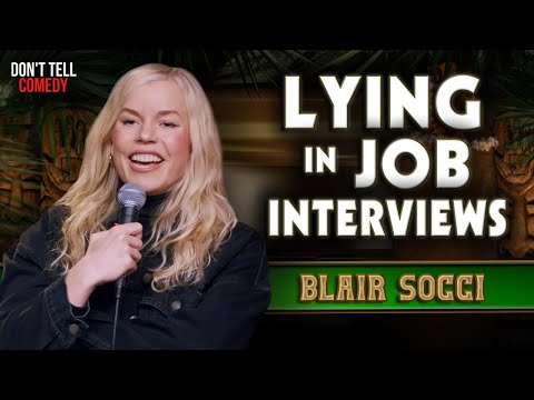 Lying in Job Interviews | Blair Socci | Stand Up Comedy