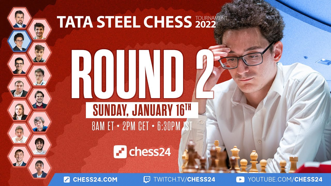 Tata Steel Chess 2022 starts on January 14