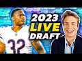 An Updated 2023 Fantasy Football Draft (Rookies &amp; Jameson Williams)
