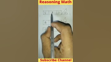 find the missing number #Part-17 #Reasoning Math #Reasoning #Math #Shorts #Short Video #RMSWorld