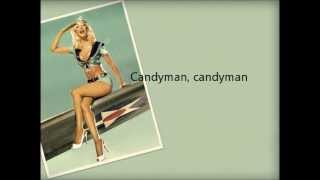 Christina Aguilera - Candyman (Lyrics)