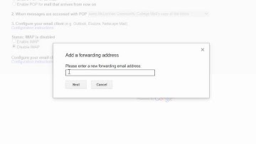 How To Forward Student Email