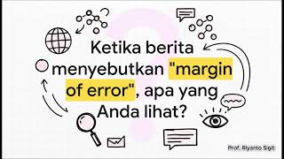 Estimasi: Pengantar Selang Kepercayaan | Konsep Dasar Statistik