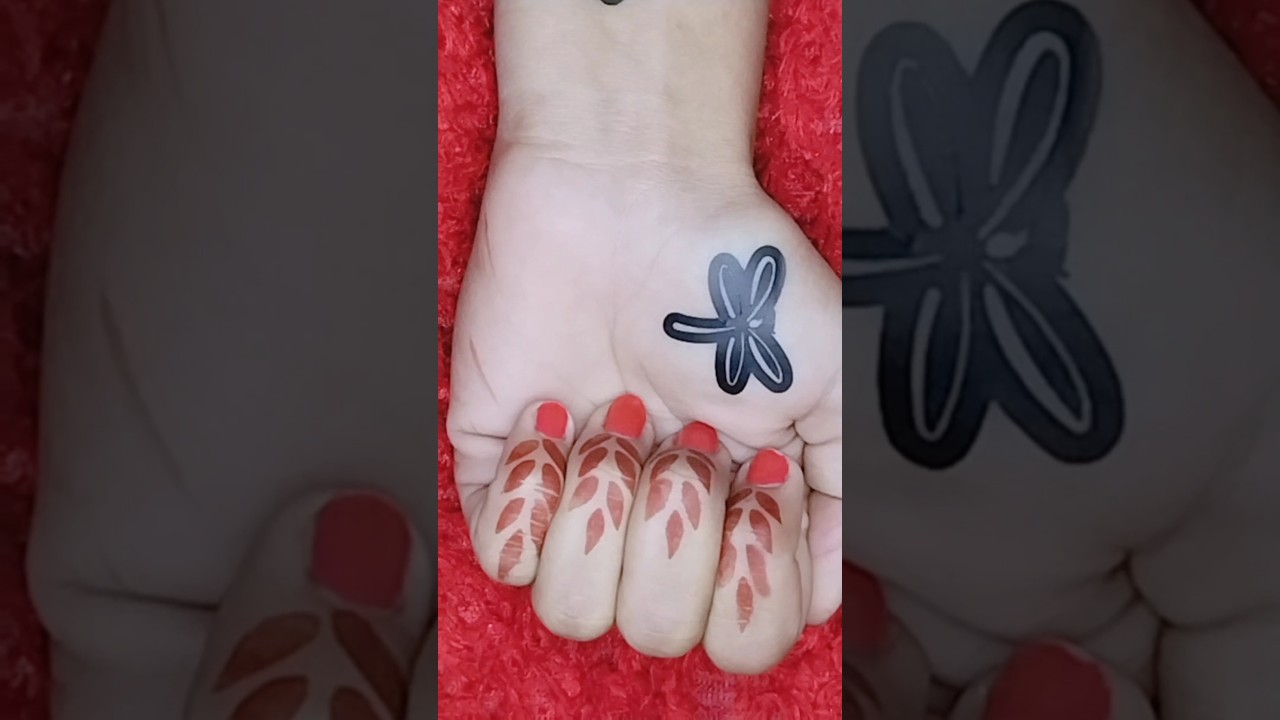 beautiful tattoo sticker design #shorts