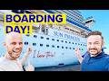 Boarding the newest cruise ship in the world a surprising experience