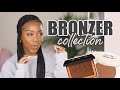 MY *UPDATED* BRONZER COLLECTION! | OLD, NEW, & DISCONTINUED BRONZERS + DECLUTTER | Andrea Renee