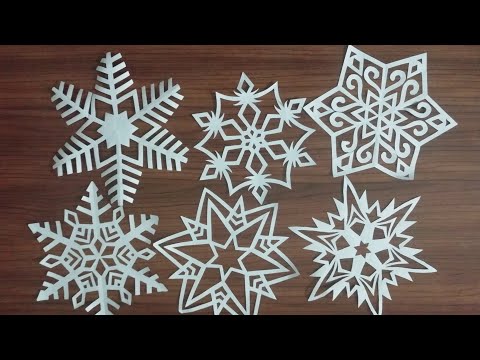 Video: Yeni Yıl için güzel kağıt kar taneleri yapmak