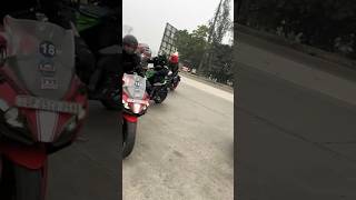 Indian bikers group on road | I love my subscribers | #trending #automobile #ytshorts #rider