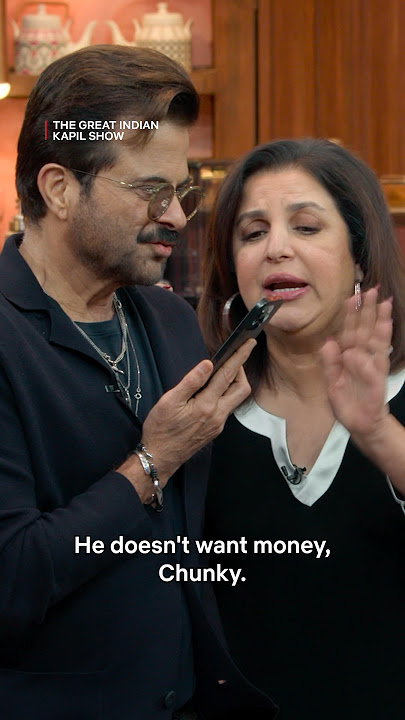 Farah Khan & Anil Kapoor's HILARIOUS Phone-Call with Chunky Panday🤣🔥 #TheGreatIndianKapilShow