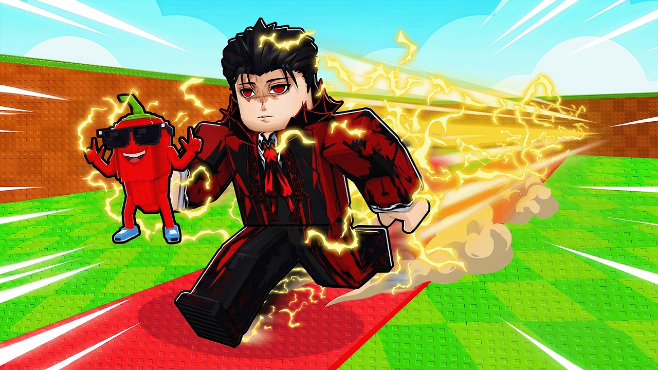 صرت اسرع شخص وجبت اقوى الاشياء في ماب البرينروت الجديد ⚡ Be Flash For Brainrots