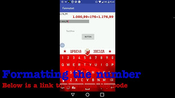 Android studio - how to format a number in edittext