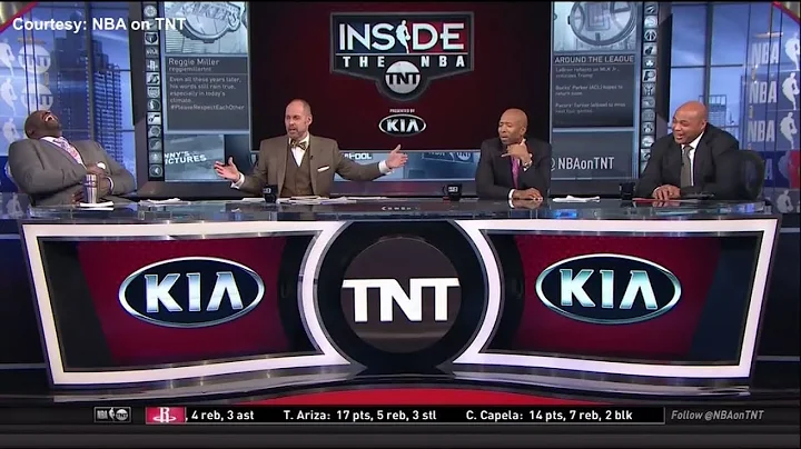 Shaq and Barkley can't stop laughing over Rockets-Clippers locker room incident | ESPN