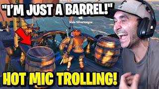 Summit1g HILARIOUSLY Trolls Hot Mic Xbox Players in Sea of Thieves!