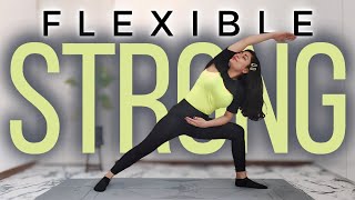 Flex & Strengthen: Beginner's Yoga for a Stronger and  More Flexible Body