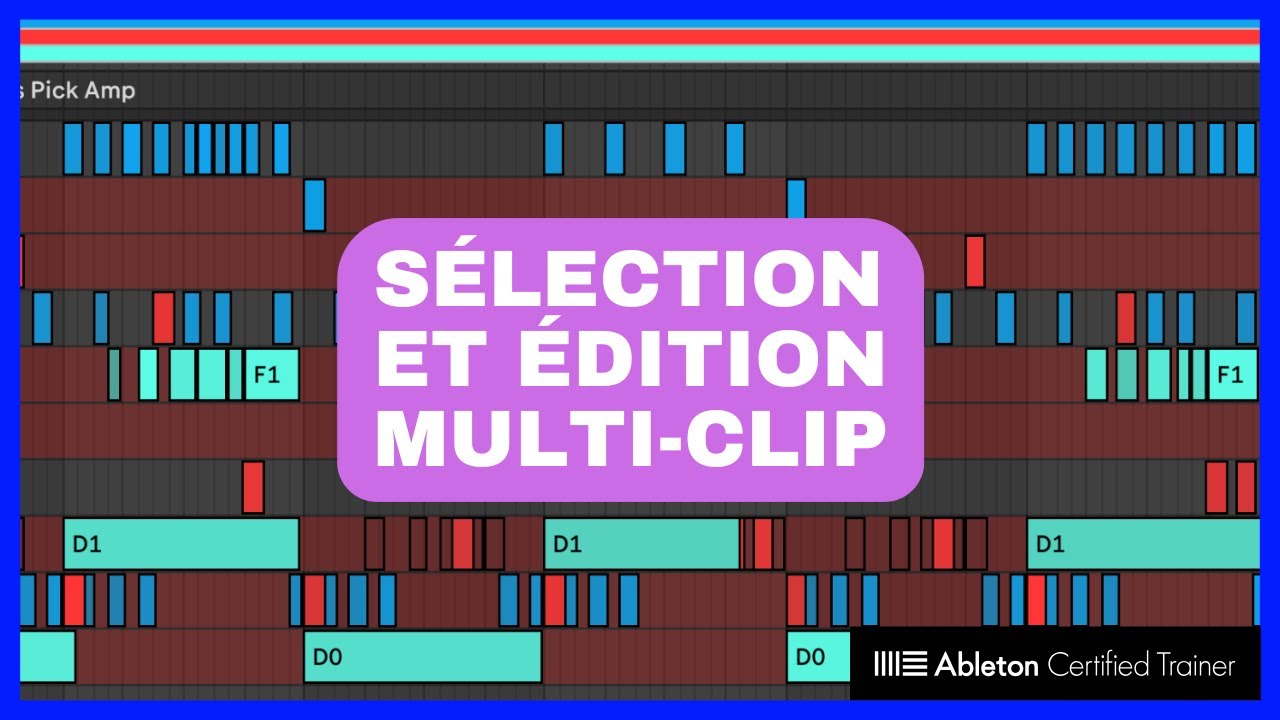 Sélection et édition multi-clips