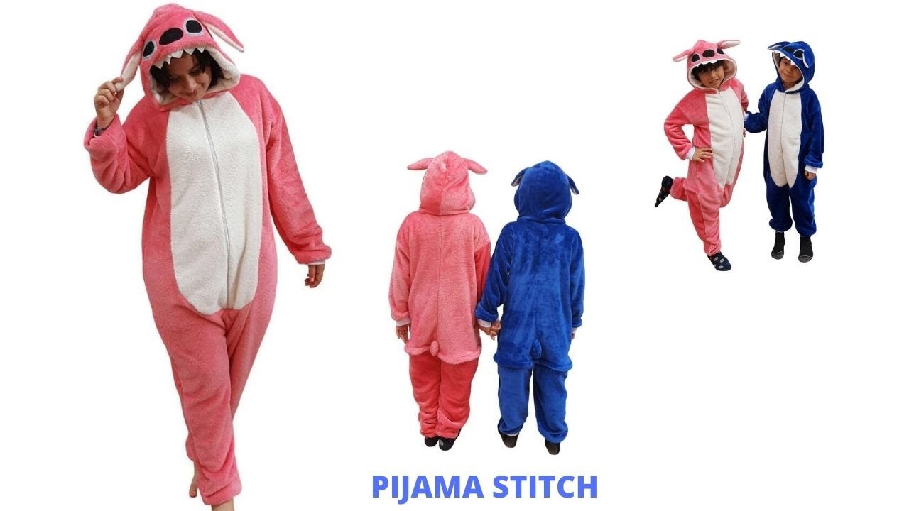 PIJAMA STITCH/Cómo hacer/Fácil/Confección -