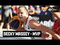 Becky massey  belgium  womens mvp  fiba 3x3 u18 europe cup 2018