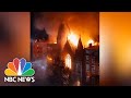 Massive Fire Breaks Out In NYC Destroying Historic East Village Church | NBC News