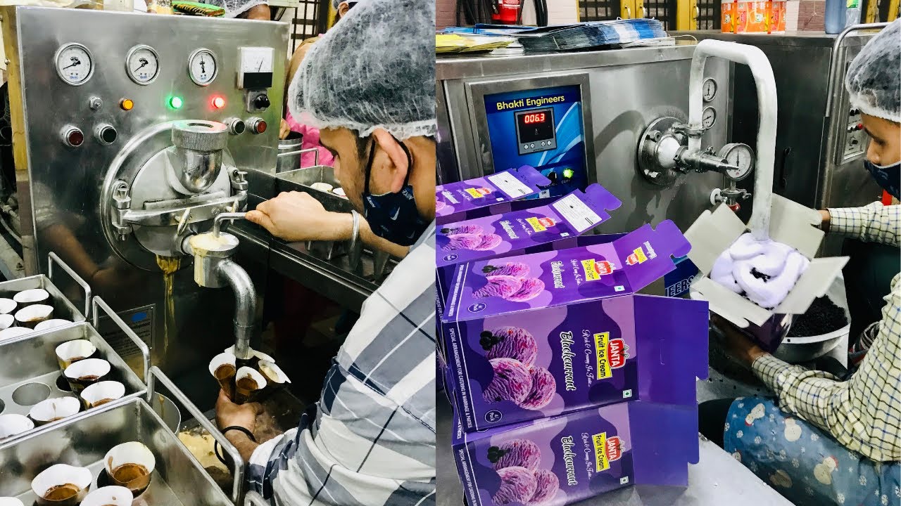 Aise banayi jati hai Ice Cream factory Mein 🤩🤩 Ice cream factory tour 😍