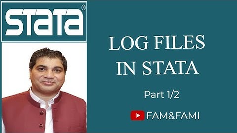 Log files in Stata | Stata log files