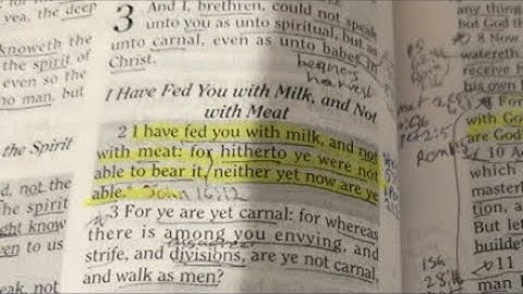 1Cor Ch3 SOLID FOOD OF PAULS TEACHING📖Study B4🛌join us Day21 #lostchildrenofisrael12tribes