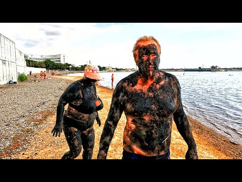 Город САКИ - отдых БЕЗ МОРЯ. Ради чего ЕДУТ туристы. Новофёдоровка СЕГОДНЯ. Розовое Озеро в Крыму.