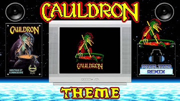 Cauldron - Video - Theme - Amstrad CPC & Commodore - Pixelizer REMIX