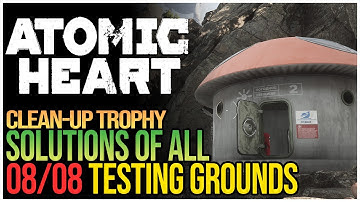 All Testing Grounds Atomic Heart - Puzzles Solutions
