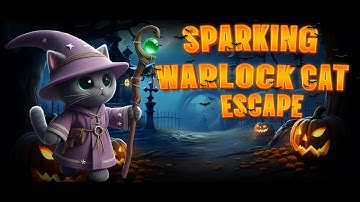 G4K Sparking Warlock Cat Escape Game Walkthrough