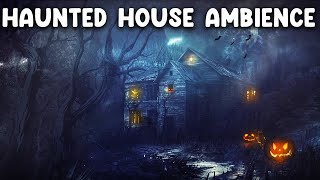 Haunted House Halloween Ambience With Relaxing Rain And Spooky Sounds