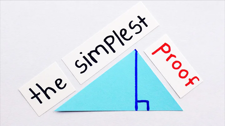 Why Didn't They Teach this Proof in School? (Pythagorean Theorem)