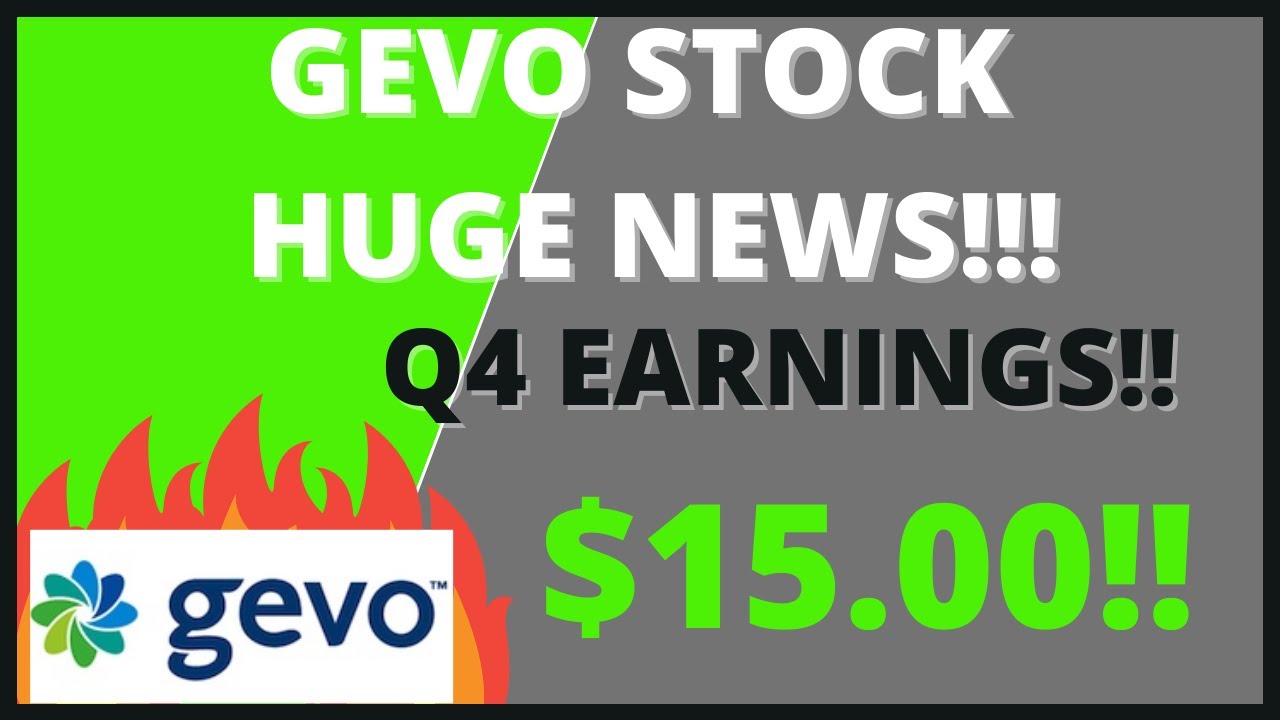 Gevo Stock Price Raised To $50 GEVO STOCK - HUGE NEWS!! - Q4 EARNINGS ARE HERE!! - Price Prediction