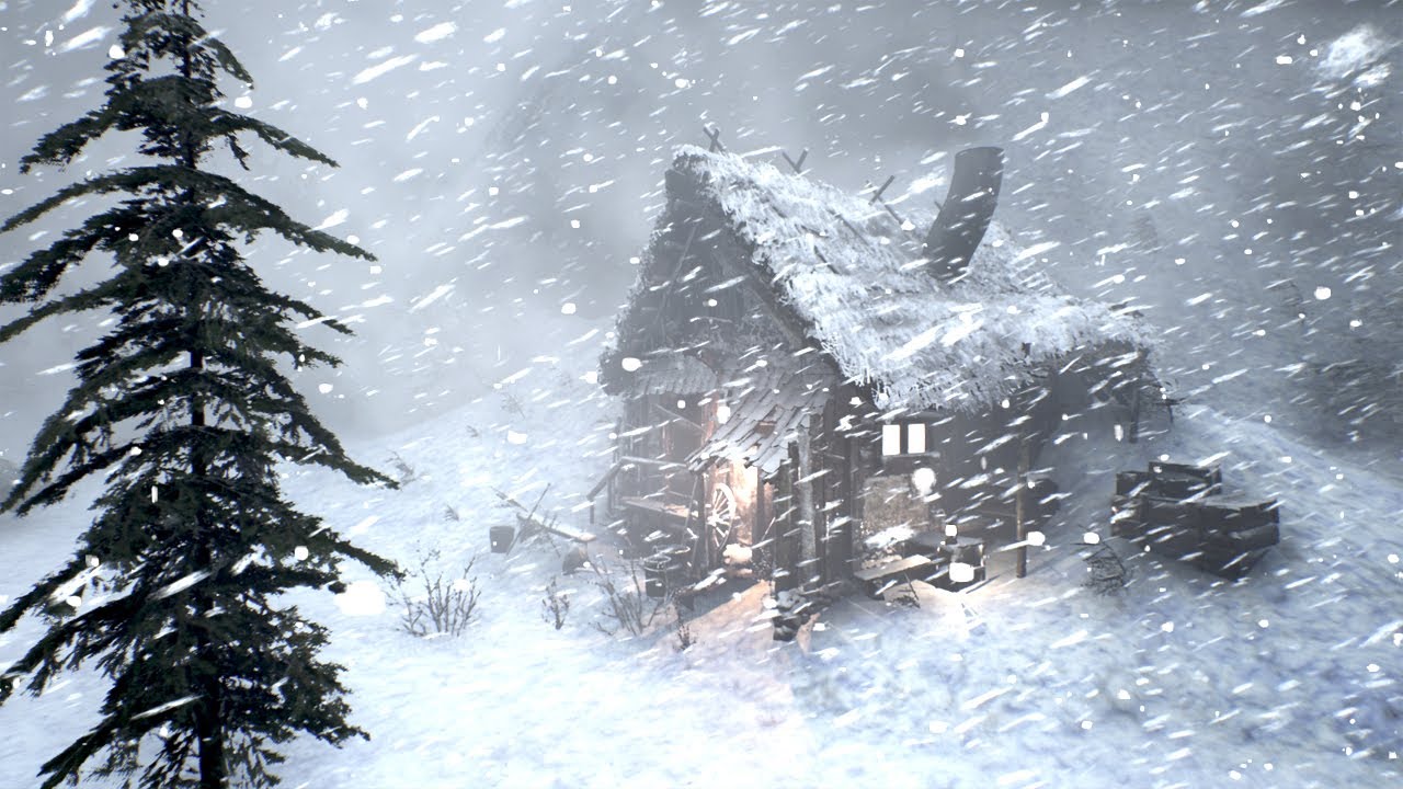 BRUTAL BLIZZARD | Howling Wind & Blowing Snowstorm Sounds for Deep ...