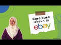 Cara buka akaun ebay mudah dan cepat. Belajar buat duit dalam USD.