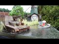 sd.kfz.165 Hummel-Wespe Diorama scale 1:35.