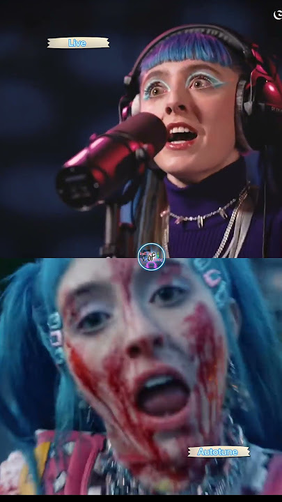 Ashnikko - stupid    Live performance vs Autotune #short #tiktok #viral #trending #ashnikko